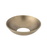 Bloomingville Fargo Kerzenmanschette aus Metall in Gold – Kerzenring für Tischdeko