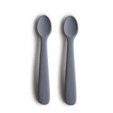 Mushie Silikon-Babylöffel 2er Set, Tradewinds, BPA-frei