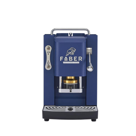 Faber Pro Deluxe 3.0 Navy Blue Chrom ESE Pad Kaffeemaschine 44 mm