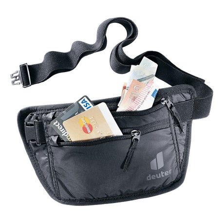 deuter Security Money Belt I, Reiseaccessoires, black (schwarz), Bauchtasche, Gürteltasche
