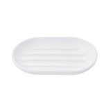 Umbra Touch Seifenschale, ovale Seifenablage mit Soft Touch Finish, in Weiß