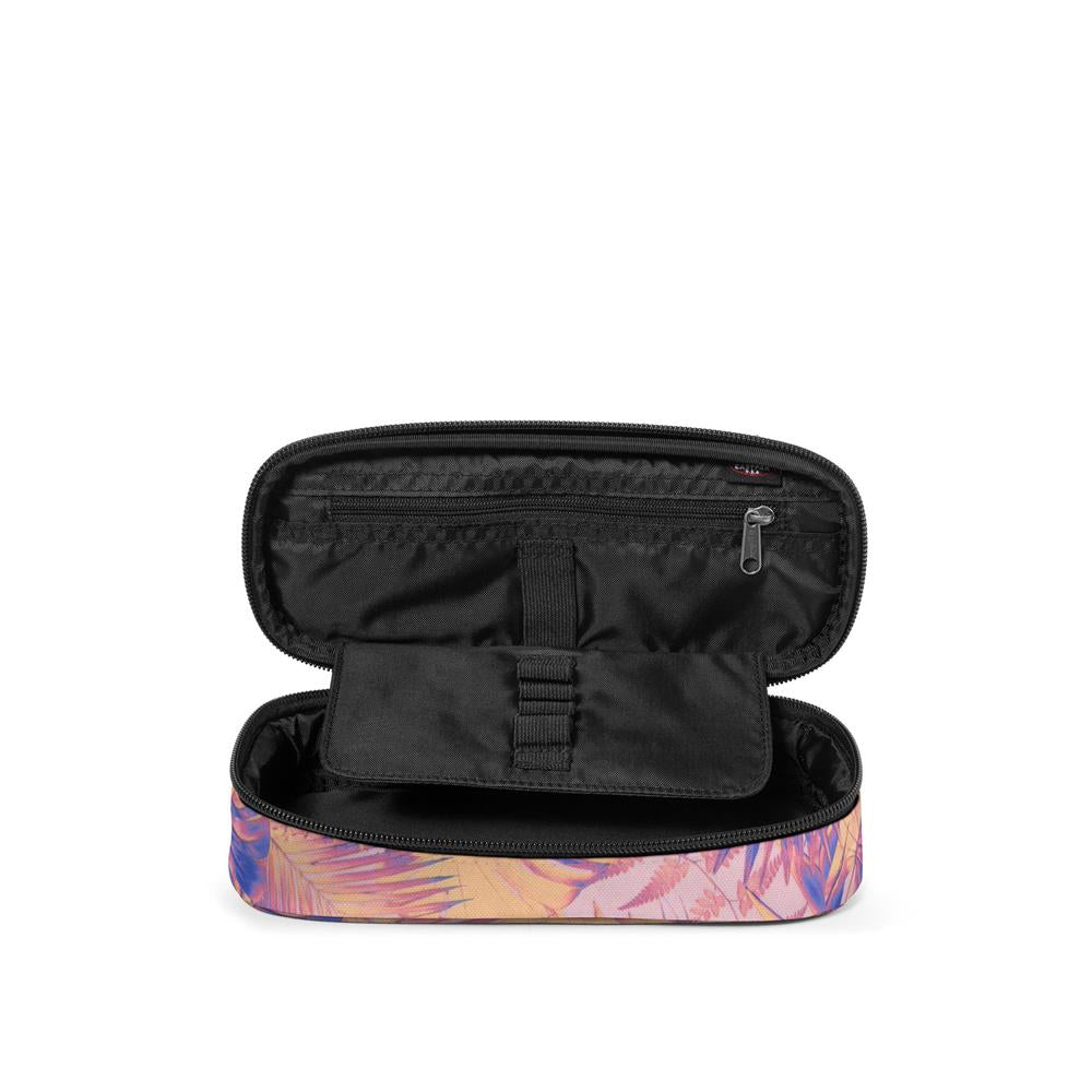 Eastpak OVAL SINGLE, Federmäppchen, Brize RetroSoft (rosa), mittelgroße Federmappe, Federtasche