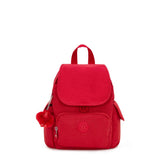 Kipling CITY PACK MINI, Extra kleiner Rucksack, Red Rouge (rot), 9L, Kompakt & Stylisch