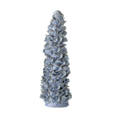 Bloomingville Kawal Dekobaum in Blau 41cm aus Steingut