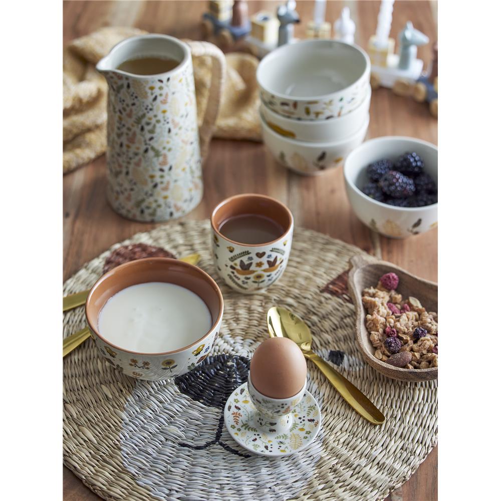 Bloomingville MINI Malla Platzdeckchen, Braun, Seegras, Kinder, dänisches Design