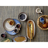Bloomingville Sandrine Suppenteller, Natur, 22cm, Steingut, dänisches Design