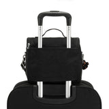 Kipling NEW KICHIROU, isolierte Lunchbox Tasche mit Trolleyschlaufe, 6L, True Black (schwarz)