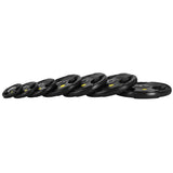 Hantelscheibe 2,5 kg Gummiert 50 mm mit Tri-Grip-Griffe | HMS TOK02 PRO