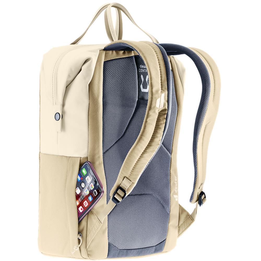 deuter Vista, Rucksack, desert-bone (beige), 18L, Toploader mit Reißverschluss