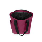 Eastpak TOTE Schultertasche, Wine Burgundy (rot), 21L, mit Flaschenhalter