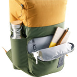 Deuter Overday, Kinderrucksack, khaki-cinnamon (grün), 15L, für Kinder ab 10 Jahre