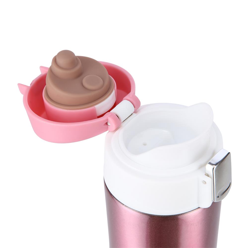 NILS Thermobecher 500 ml Edelstahl Rosa Isolierbecher auslaufsicher