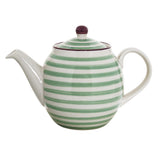 Bloomingville Patrizia Teekanne, Grün, 1,2L, Steingut, dänisches Design