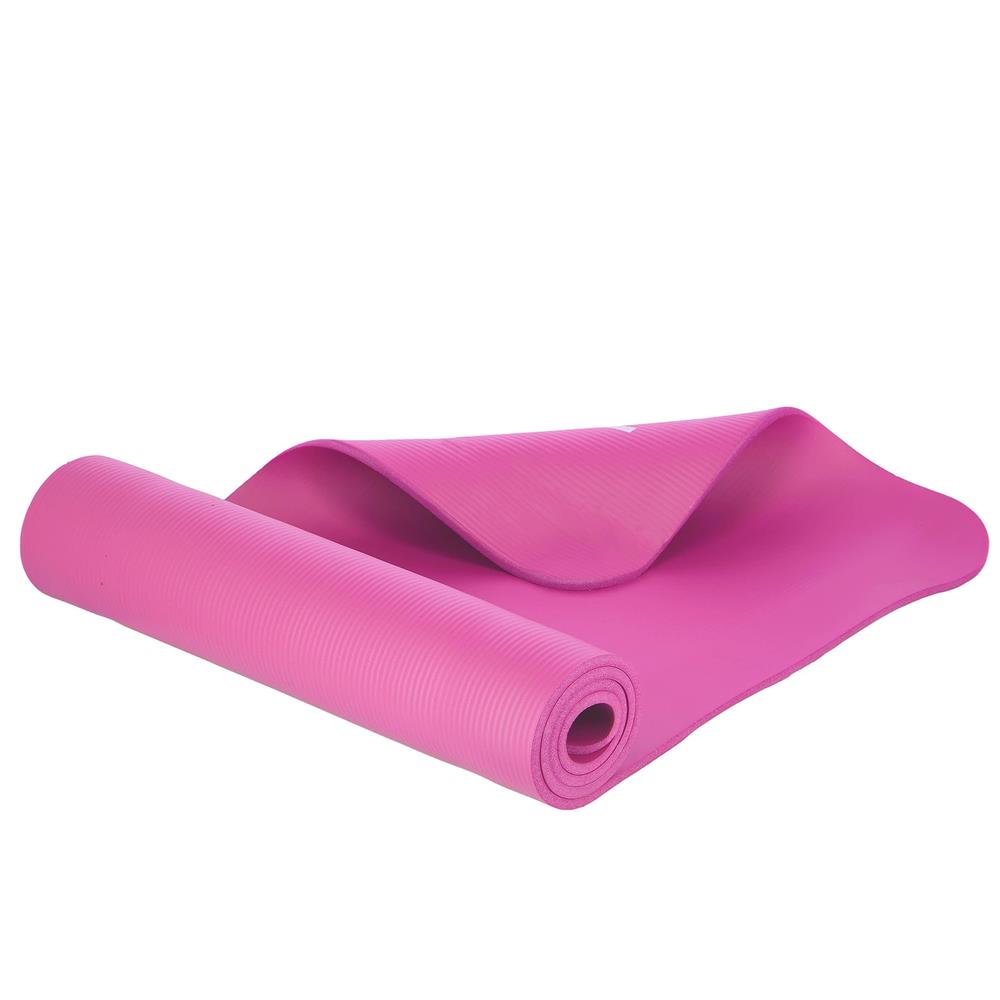 Yogamatte 183 x 61 x 1 cm Fitnessmatte Rosa Gymnastikmatte rutschfest | HMS YM03