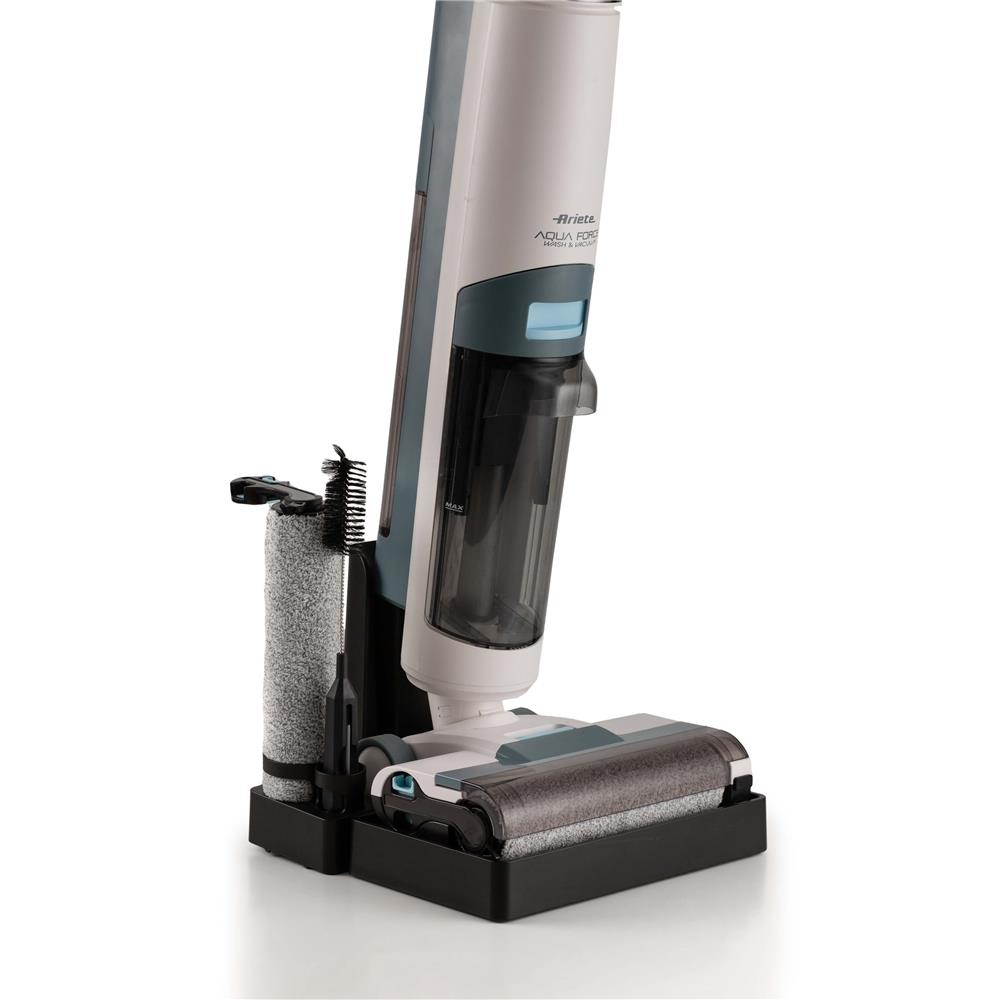 Ariete Aqua Force, Akku Nass-Trockensauger, 2-in-1 Bodenreiniger