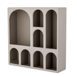 Bloomingville Graphia Bücherregal Braun Holz 48x48x12cm Wandregal