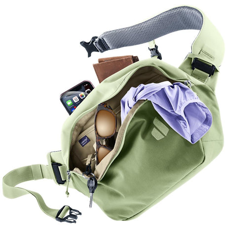 deuter Stroof 5, Umhängetasche, grove-mineral (grün), 5L, Schultertasche