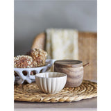 Bloomingville Latina Schale, Natur, Steingut, 400 ml, dänisches Design