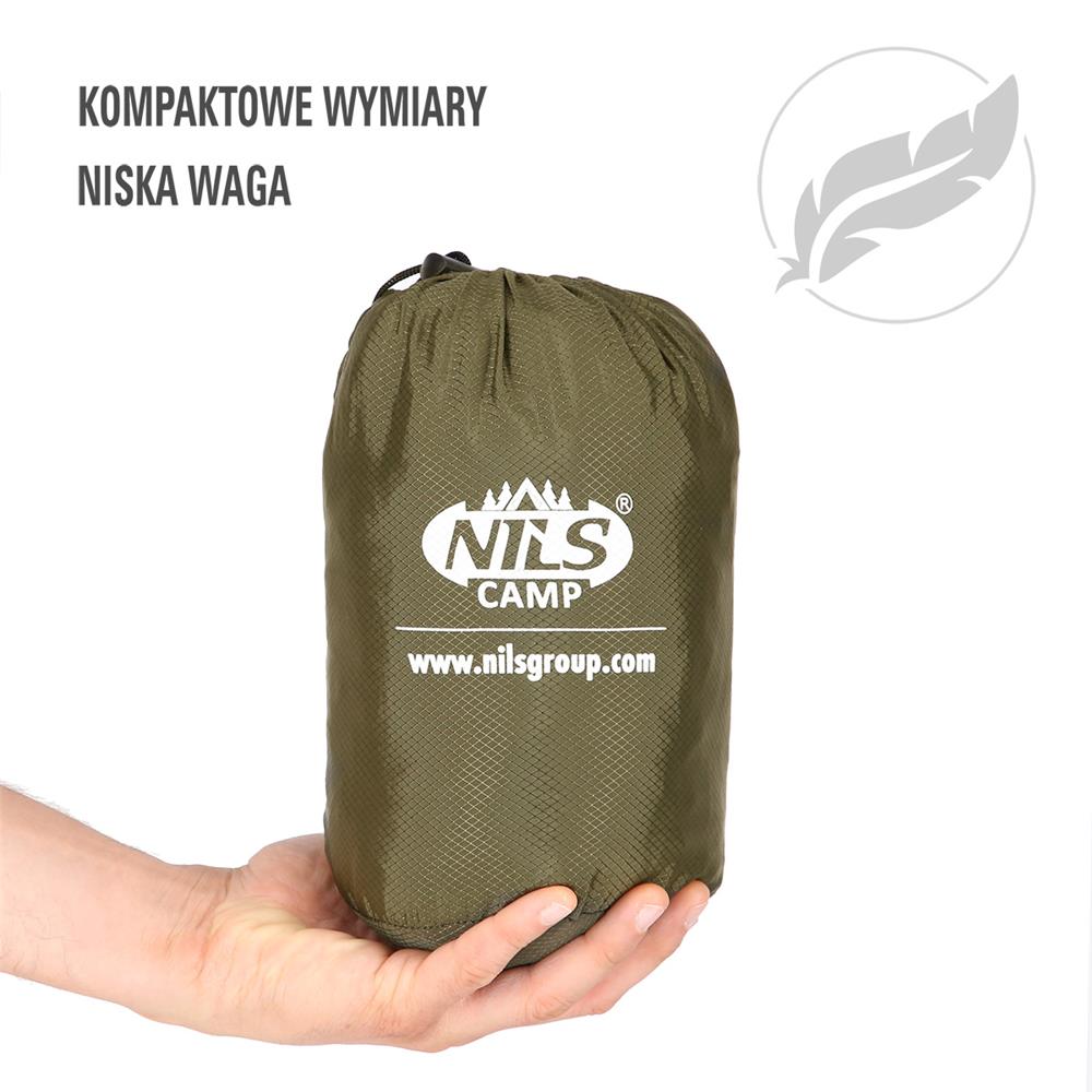 NILS CAMP Hängematte mit Moskitonetz - Outdoor Hängematte für Camping, Trekking & Garten