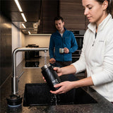 NILS CAMP Speisethermos 550 ml Schwarz Edelstahl Thermobehälter auslaufsicher