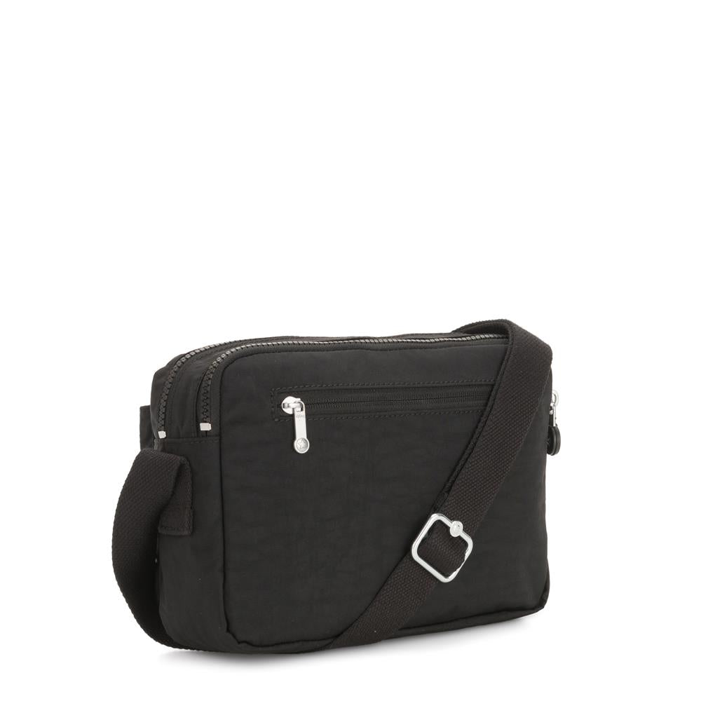 Kipling ABANU Medium Umhängetasche Black Noir 4 Liter Schulterriemen