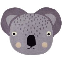 OYOY Koala Rug Kinderteppich Löwe Spielteppich Teppich 100 x 75 cm